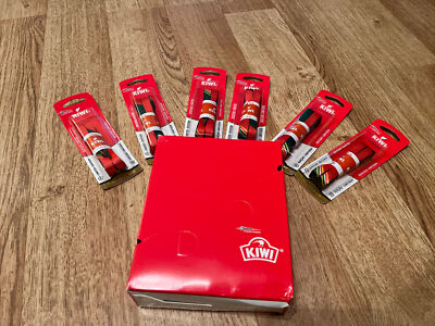 6 x Kiwi Limited Edition Fußball Schnürsenkel Rot & Grün