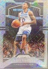 2019-20 Panini Prizm Prizms Green Pulsar #165 Jeff Teague /25 - TIMBERWOLVES