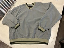 Sun Mountain Wind Breaker Men’s L Performance Outerwear Pullover Golf~lined