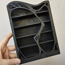 Doll House Miniatures 1:12 Scale Furniture Vintage Bookcase Unfinished Dollhouse