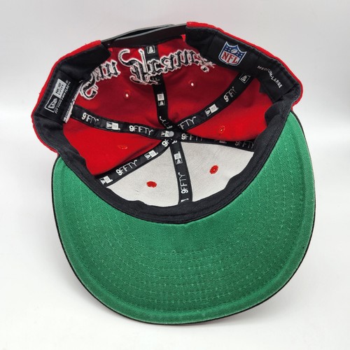 San Francisco 49ers Mütze NFL Cap New Era Vintage Rot Fitted Gr. Med-Lg Spell Out - Bild 5 von 9