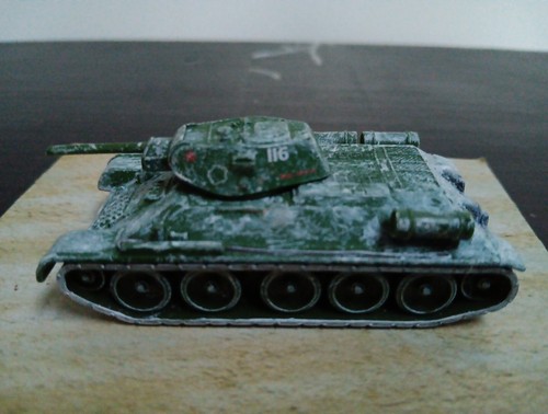 Corgi,Russian T-34/76.Medium Tank/Eastern Front/Russia.1940-45/WWII era. - Picture 5 of 9