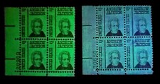 1967 Plate Blocks 1286, Reactive & Non-reactive Ink! Mint MNH US! Andrew Jackson
