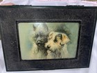 Jack Russell and Cairn Terriers Antique Cigar Box with Fannie Moody Image
