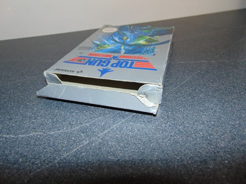 Top Gun Second Mission Nintendo NES PAL Video Game Boxed Complete Protective Cas - Picture 17 of 17