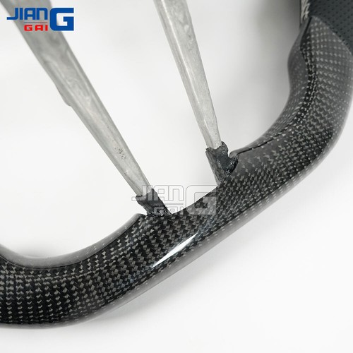 Real Carbon Fiber Steering Wheel for Porsche Mancan Cayenne Panamera 911 918 718 - Picture 11 of 17