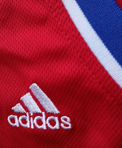 ADIDAS PHILADELPHIA 76ERS SWINGMAN BLANK TEAM RED JERSEY 3XL - Picture 5 of 8