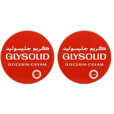 Glysolid Skin Cream For Smoothes Softens Protects 80ml 2X