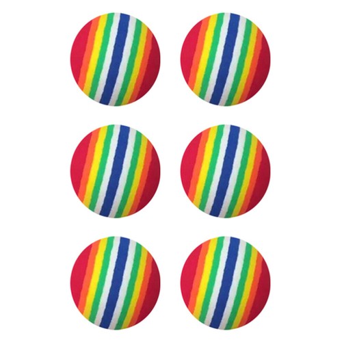 10PCS Practice Balls EVA Elastic Kids Balls for Indoor Outdoor Training (Random - Picture 9 of 11