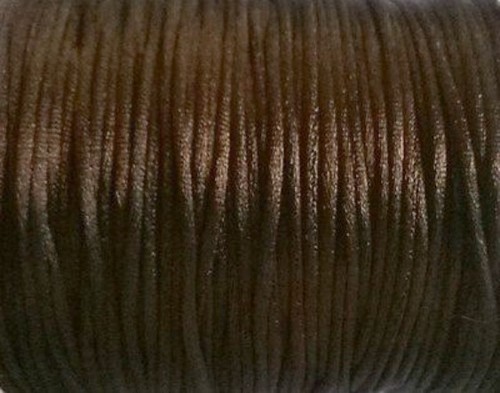 Rattail Cord 2mm Satin Nylon Thread 80 COLOURS Kumihimo Macrame 5 meters/pack - Picture 16 of 41