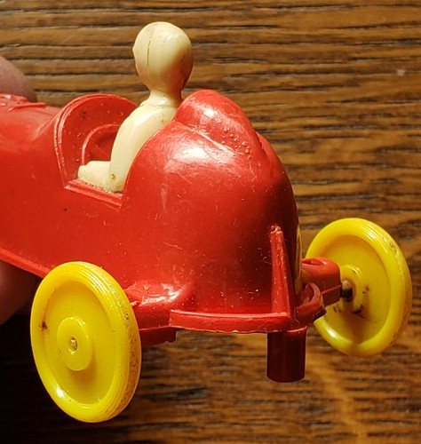 Vtg PYRO Red Plastic Toy Racecar #3 - Picture 6 of 8