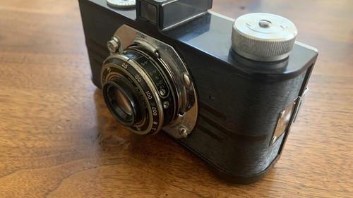 1940's Argus 35mm Film Camera f/4.5 Anastigmat Lens With Case - Picture 3 of 12