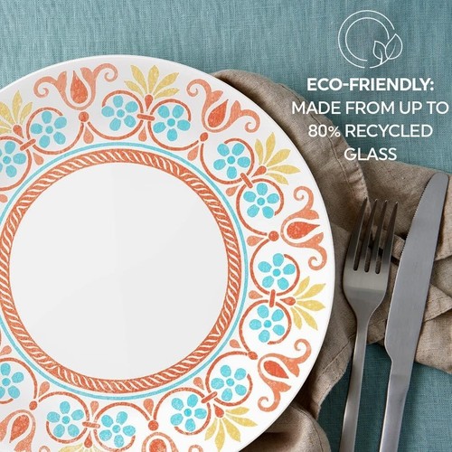 Terracotta Dreams Dinnerware Set18 Piece6 26cm Dinner Plate6 17cm Bre - Picture 5 of 7