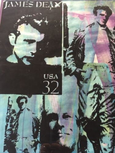 Davo Original Mixed Media James Dean "USA 32", Signed, Framed, 17" x 22 1/2" - Picture 3 of 7