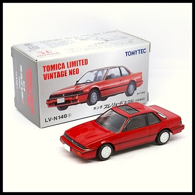 【新品】TOMICA LIMITED VINTAGE NEO CIVIC Tomica Limited Vintage NEO LV-N146c Honda Prelude 2.0Si 85