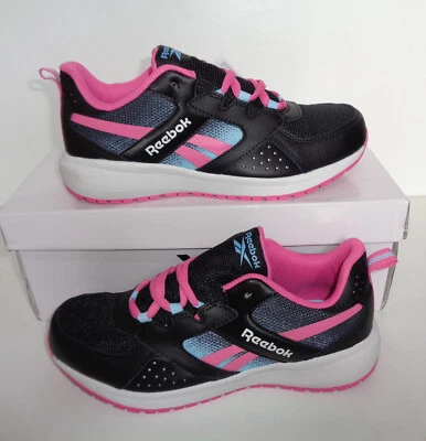 Reebok Ladies New Womens Casual Black Trainers Gym Sport Shoes RRP £42 UK Size 5