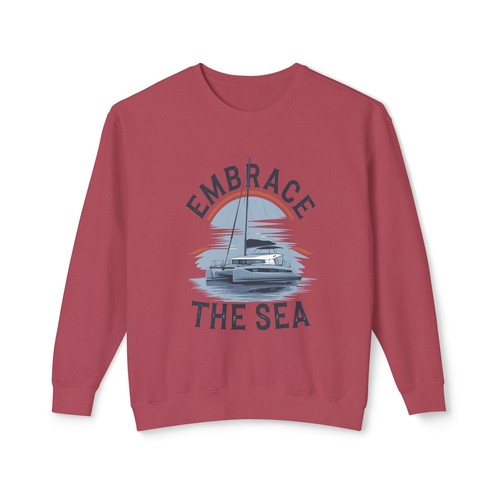 Unisex Lightweight Crewneck Sweatshirt - Bild 54 von 57