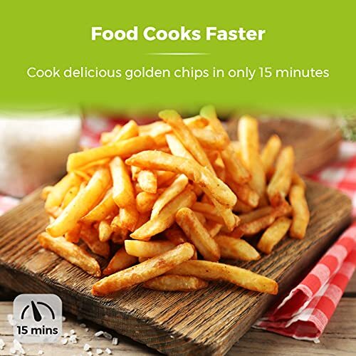 Family Size Air Fryer with Rapid Air Circulation 60-Minute Timer 4.3L 1500W - Picture 5 of 5