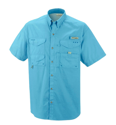 Neu Herren Columbia PFG Bonehead belüftet Angeln Shirt kurzärmelig groß/groß - Bild 2 von 9