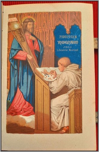 ⚜ (1861) CLASPED & GAUFFERED Roman Missal ⚜ Antique Christian Catholic Bible Art - Picture 7 of 12