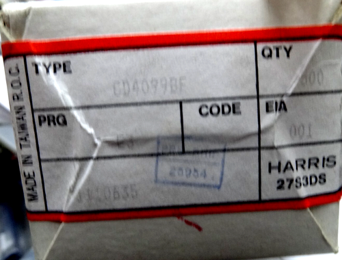 5x CD4099BF 8-bit addressable latch 4099 4099b  cd4099be ceramic - Picture 3 of 3