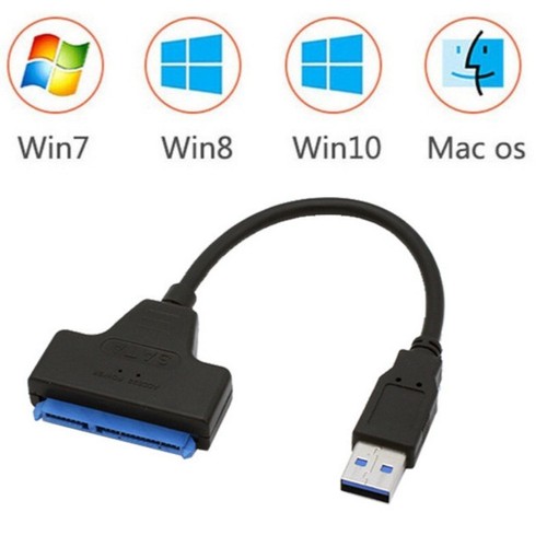 USB 3.0 zu SATA Kabel Super Speed 2.5" HDD/SSD Festplatte Driver Konverter DHL - Bild 3 von 11