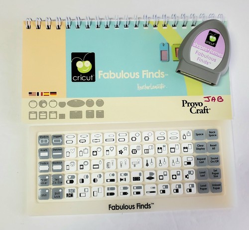 Cartucho Cricut - Fabulous Finds - Formas etiquetas 2006 - Imagen 1 de 3