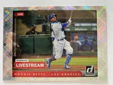 2021 Donruss MOOKIE BETTS Livestream Diamond Parallel #LS6