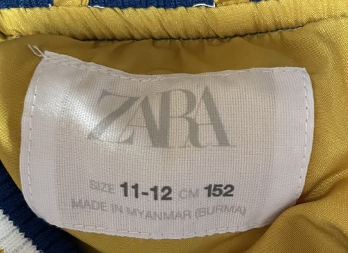 ZARA Padded Varsity Jacket Or Coat BNWT Size 11-12 Winter Jacket - Picture 6 of 10