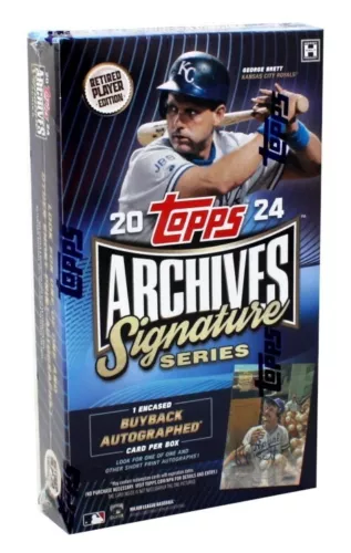 2024 TOPPS ARCHIVES SIGNATURE SERIES RETIRED BASEBALL BOX BLOWOUT CARDS