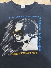 James Taylor Shirt In Men's Vintage T-Shirts for sale | eBay
