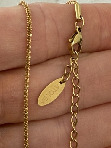 ATOLEA 15"  Rope Chain Necklace - Picture 1 of 4