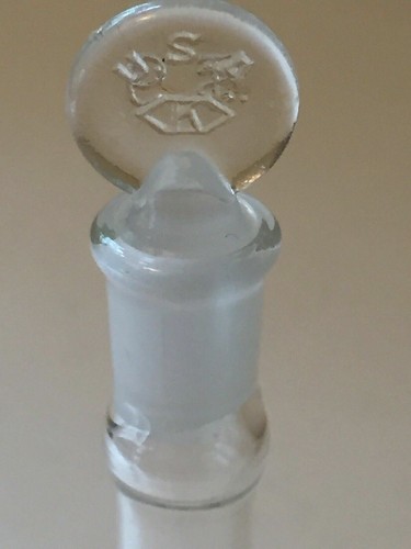 Lotto di 1 tappo fiaschetta volumetrica KIMAX 25 ml TC ± 0,50 ml misura 9 - Foto 4 di 11