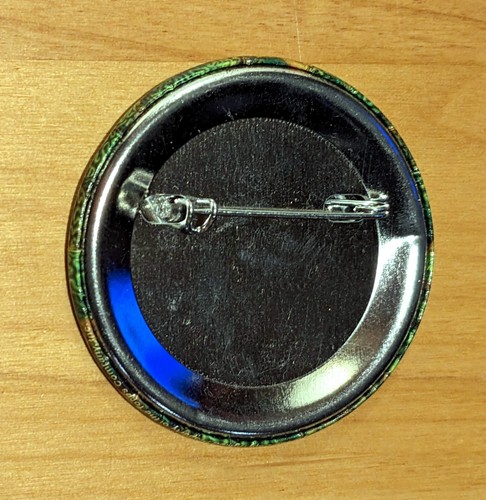 ¡Ataques de Marte de colección! "Bonito planeta. ¡Lo tomaremos!" Insignia 2+1/4" diam Tim Burton - Imagen 2 de 3