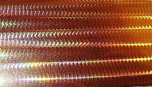 ¡¡CINTA NUEVA!! Paquete de 3 cintas holográficas para señuelos de pesca SQUIGGLES 2" X 6" 18 colores - Imagen 19 de 19