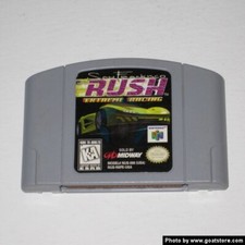 San Francisco Rush Racing Nintendo 64 N64 Original Authentic Tested! COS FLAWED