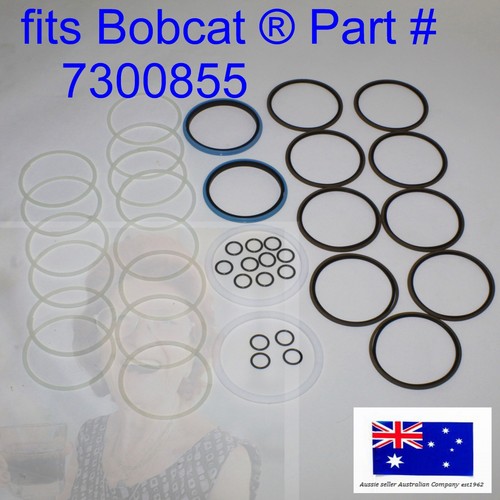 fits Bobcat Swivel Joint Seal Kit 7300855 319 320 321 323 324 418 E08 E10 E10E - Picture 4 of 11