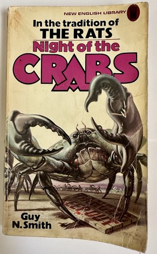 Guy N. Smith Crabs Vintage Series Horror Book Lot 1st Prints 4 UK Imports *RARE* - Bild 5 von 20