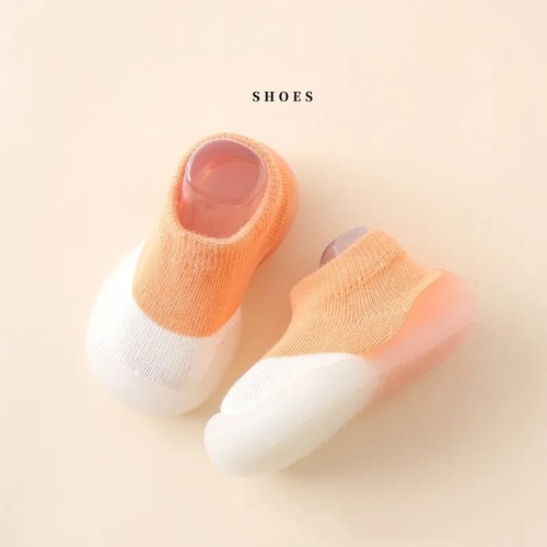 Baby Sock Shoes Soft Sole Toddler First Walkers - Picture 10 of 11