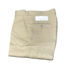 Vintage NOS The Madison Shop Boys Size 8 Beige Pants UNHEMMED Made in USA NEW