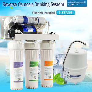filer ro tds installed sink stage filter equipment under system kitchen water