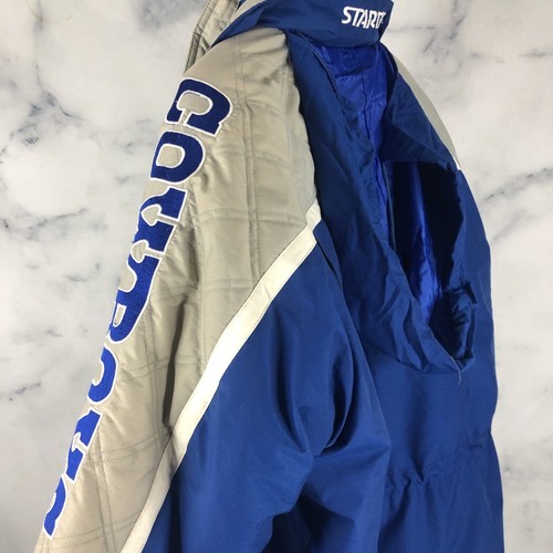 RARE 90s Dallas Cowboys NFL Football Starter Jacket Full Zip Mens Size Large USA - Bild 11 von 13