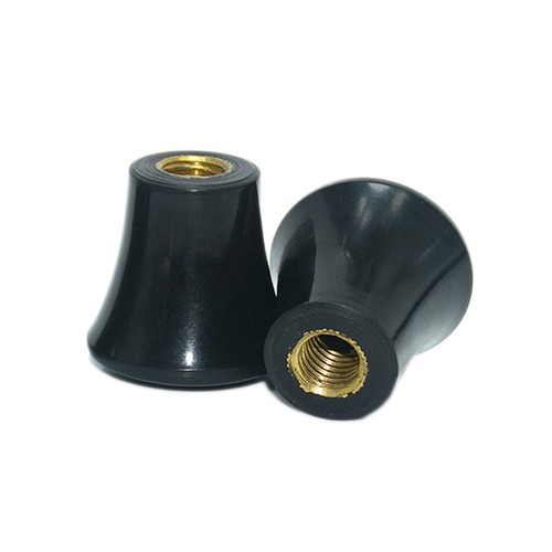 Bakelite Mushroom Knob Plastic Round Head Handle w/ M6 M8 M10 M12 Female Thread - Picture 7 of 15