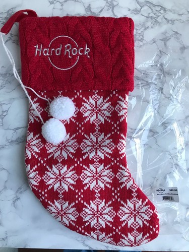 1 X HARD ROCK HOLIDAY WEIHNACHTSSTRUMPF - NEU