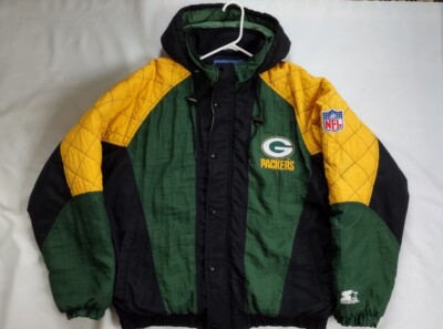 VINTAGE STARTER GREEN BAY PACKERS FULL ZIPP WITH HOOD WINTER