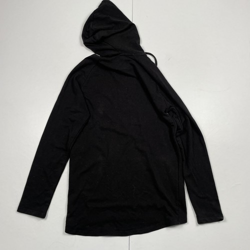 Boohoo Man Hoodie Small Black Sweatshirt Pullover - Picture 10 of 12