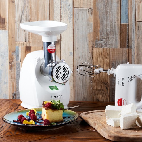 SMAPP/ZELMOTOR 489.8 PICADORA DE CARNE ELÉCTRICA, AMOLADORA, 3 COLADORES, 2000W, NUEVO - Imagen 3 de 8