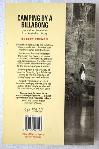 Camping By A Billabong Gay Lesbian Stories Australia by Robert French True Story - Picture 3 of 14