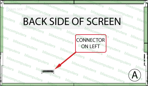 GATEWAY NV73A03U LAPTOP LED LCD Screen 17.3" WXGA++ Bottom Left - Picture 6 of 9