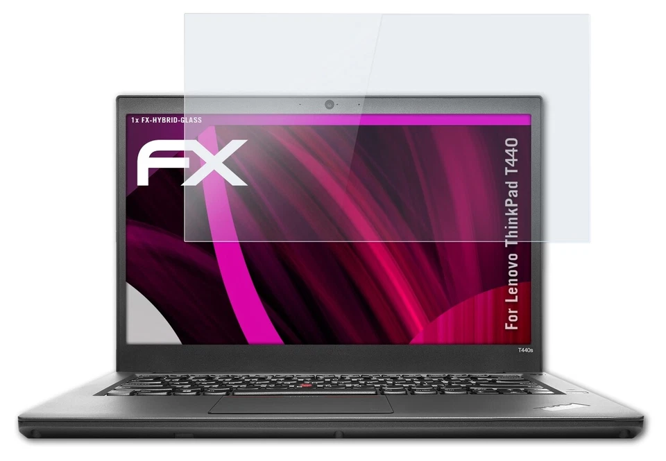 atFoliX Pellicola Vetro per Lenovo ThinkPad T440 9H Armatura di protezione - Immagine 3 di 4